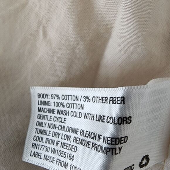 A NEW DAY WOMEN'S POLKA DOT SMOCKED METALLIC SLEVELESS DRESS SIZE XS - Picture 11 of 11